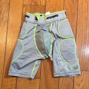 Kids Baseball Sliding Shorts with Protective Cup - Size Youth Regular